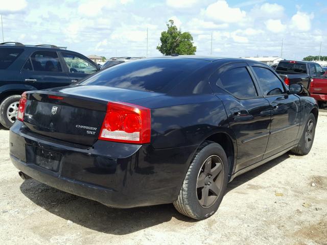 2B3CA3CV0AH274753 - 2010 DODGE CHARGER SX BLACK photo 4