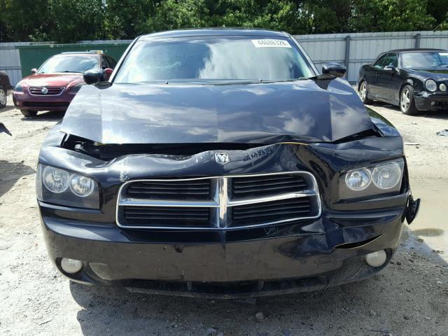 2B3CA3CV0AH274753 - 2010 DODGE CHARGER SX BLACK photo 9