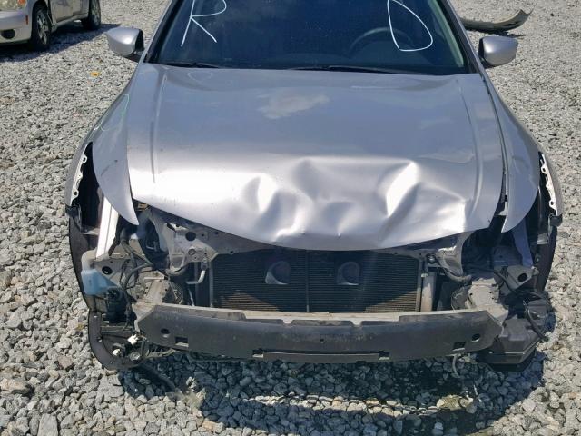 1HGCP3F85AA030731 - 2010 HONDA ACCORD EXL SILVER photo 9