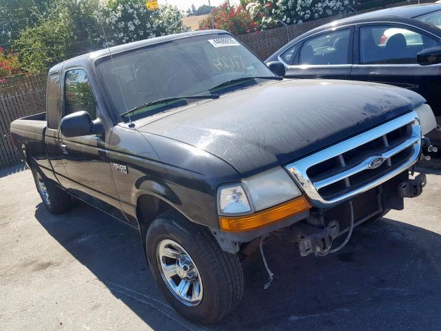 1FTYR14V8YPB94638 - 2000 FORD RANGER SUP BLACK photo 1