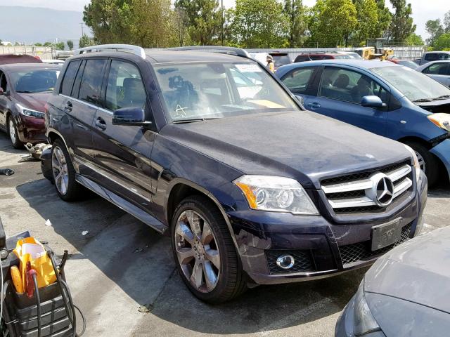 WDCGG8HB3AF324356 - 2010 MERCEDES-BENZ GLK 350 4M BLUE photo 1