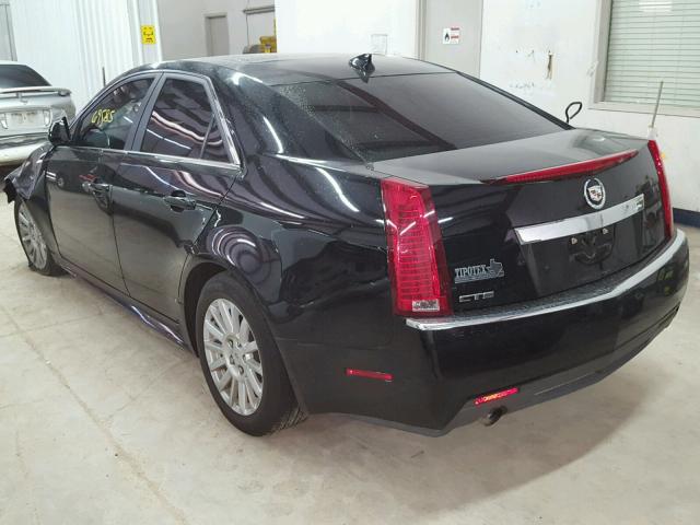 1G6DE5EY7B0121824 - 2011 CADILLAC CTS LUXURY BLACK photo 3