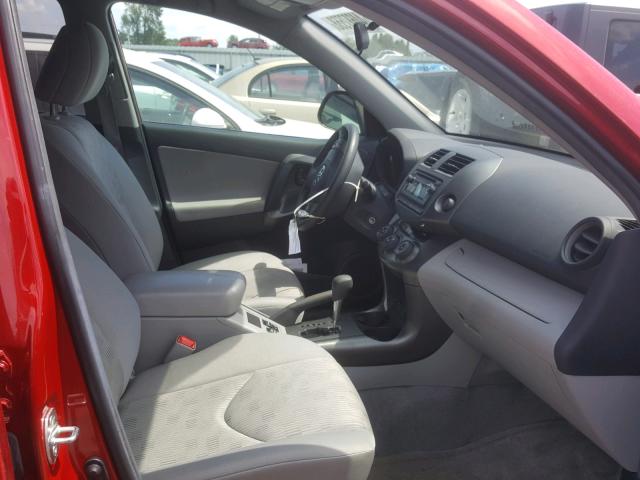 2T3ZF4DV6CW143067 - 2012 TOYOTA RAV4 Rot Foto 5