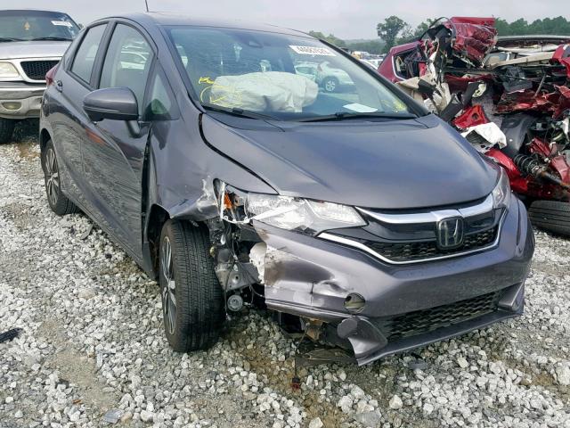 3HGGK5H81JM723419 - 2018 HONDA FIT EX GRAY photo 1