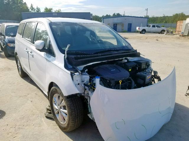 KNDMA5C19H6304484 - 2017 KIA SEDONA L WHITE photo 1