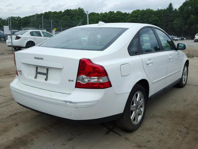 YV1MS382572296192 - 2007 VOLVO S40 2.4I WHITE photo 4