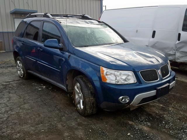 2CKDL73F666182216 - 2006 PONTIAC TORRENT TEAL photo 1