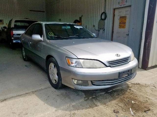 JT8BF28G0Y0283336 - 2000 LEXUS ES 300 SILVER photo 1