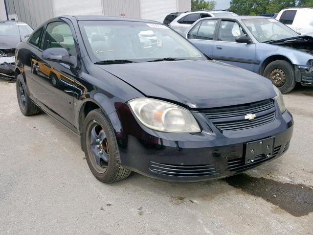 1G1AL18F087259075 - 2008 CHEVROLET COBALT LT BLACK photo 1