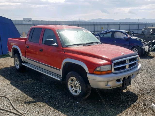 1D7HG48N64S542323 - 2004 DODGE DAKOTA QUA TWO TONE photo 1