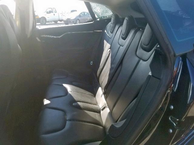 5YJSA1AG0DFP08747 - 2013 TESLA MODEL S أزرق صورة 6