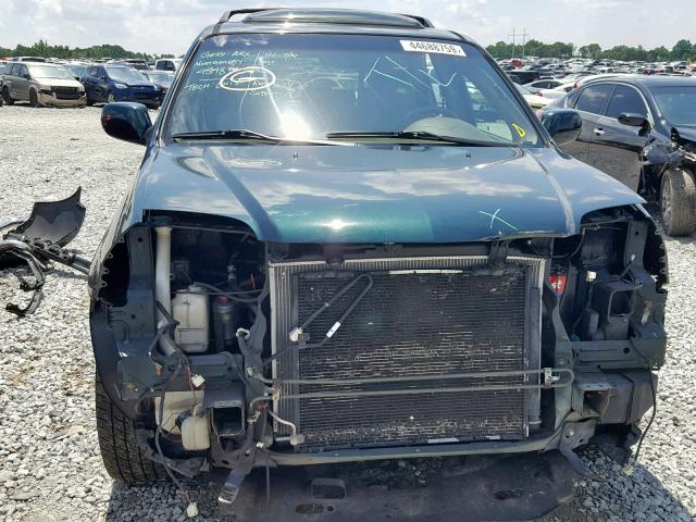 2HNYD18631H520917 - 2001 ACURA MDX TOURIN GREEN photo 9