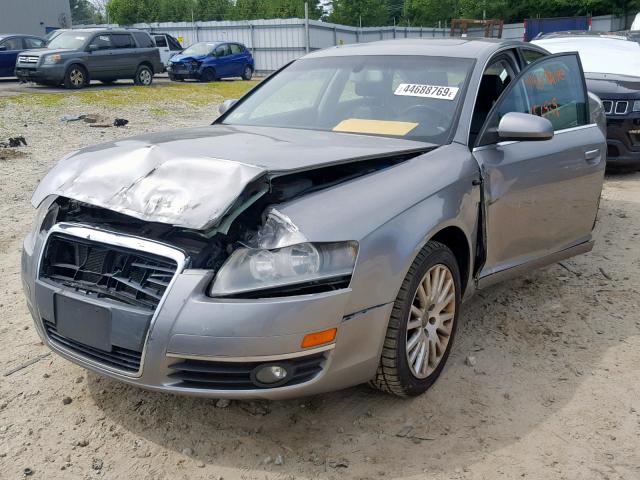 WAUDH74FX6N081003 - 2006 AUDI A6 3.2 QUA GRAY photo 2