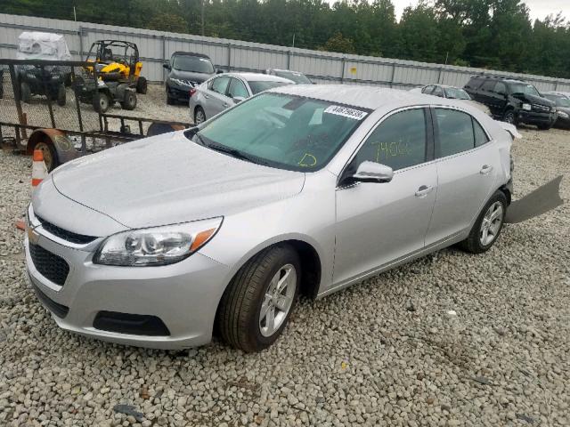 1G11C5SA5GU136523 - 2016 CHEVROLET MALIBU LIM SILVER photo 2