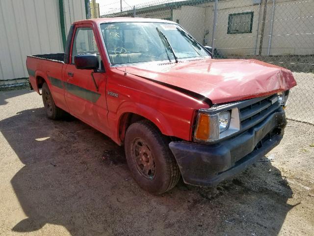 JM2UF1136K0730122 - 1989 MAZDA B2200 SHOR RED photo 1