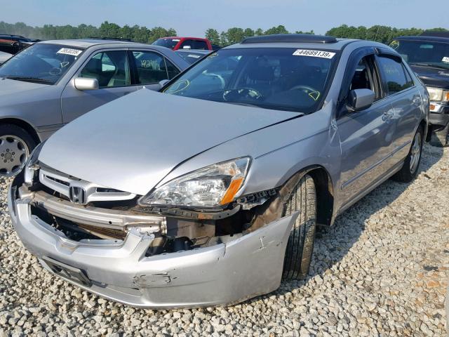 1HGCM56663A084092 - 2003 HONDA ACCORD EX SILVER photo 2