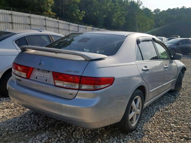 1HGCM56663A084092 - 2003 HONDA ACCORD EX SILVER photo 4