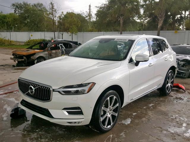 LYV102DL3KB293712 - 2019 VOLVO XC60 T5 WHITE photo 2