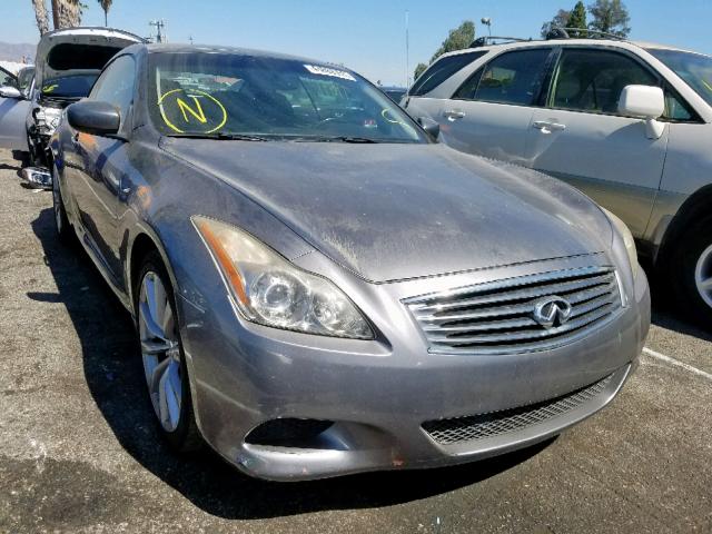 JN1CV6FE0AM350746 - 2010 INFINITI G37 BASE GRAY photo 1