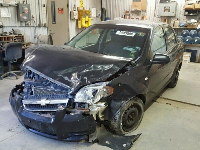 KL1TD56647B063876 - 2007 CHEVROLET AVEO BASE Qara foto 2