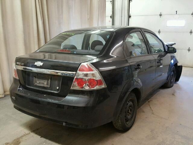 KL1TD56647B063876 - 2007 CHEVROLET AVEO BASE Qara foto 4