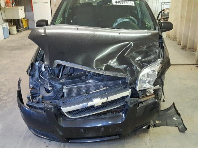 KL1TD56647B063876 - 2007 CHEVROLET AVEO BASE Qara foto 9