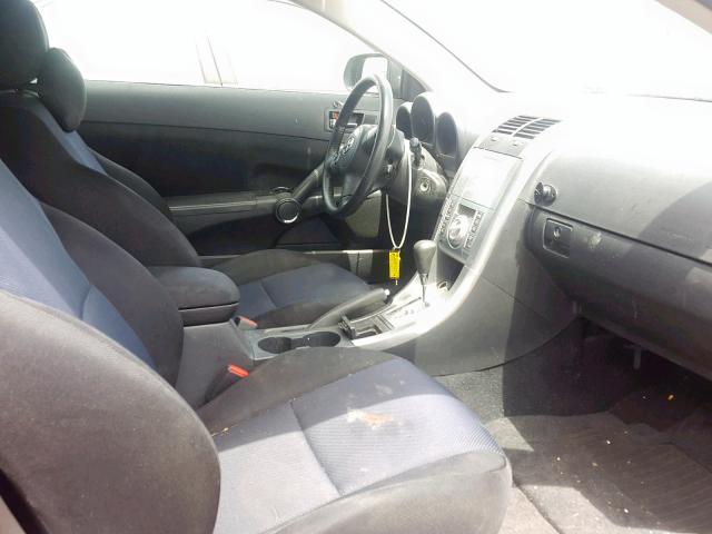 JTKDE177160071611 - 2006 TOYOTA SCION TC შავი ფოტო 5