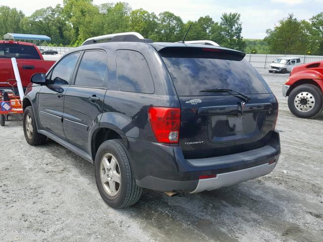 2CKDL33F586039480 - 2008 PONTIAC TORRENT CHARCOAL photo 3