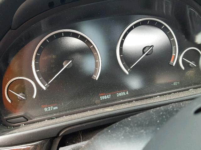 WBAKP9C59EDZ35286 - 2014 BMW 550 XI WHITE photo 8