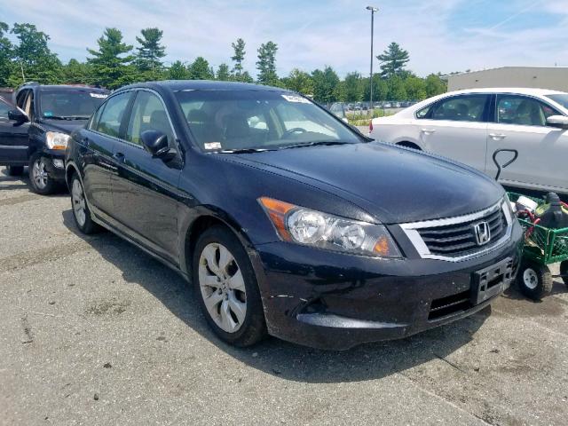 JHMCP26809C013925 - 2009 HONDA ACCORD EXL BLACK photo 1