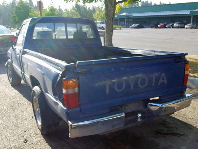 JT4RN50R5G0123453 - 1986 TOYOTA PICKUP 1/2 BLUE photo 3