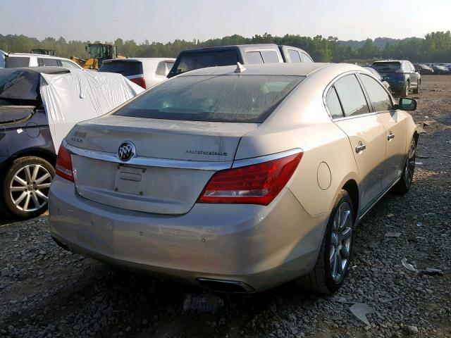 1G4GB5G30EF167190 - 2014 BUICK LACROSSE SILVER photo 4