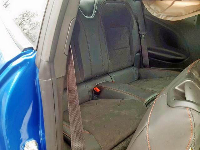 1G1FJ1R69J0183252 - 2018 CHEVROLET CAMARO ZL1 蓝色 照片 6