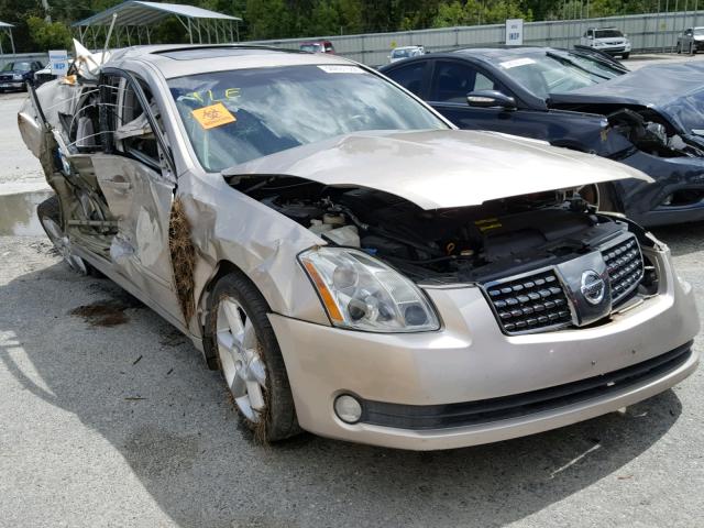 1N4BA41E75C806033 - 2005 NISSAN MAXIMA SE GOLD photo 1