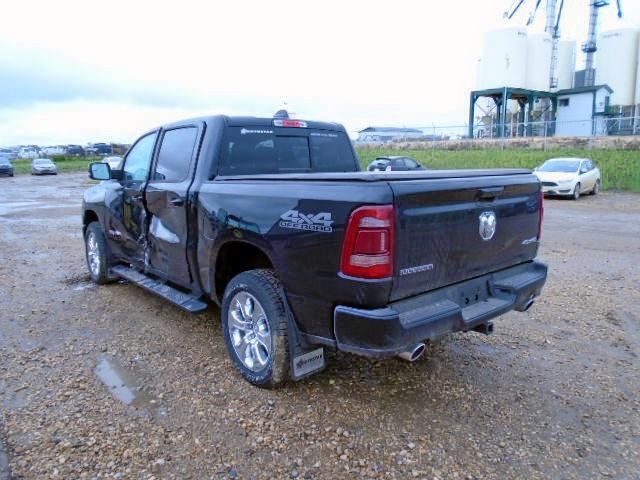 1C6SRFFT8KN848269 - 2019 RAM 1500 BIG H BLACK photo 3