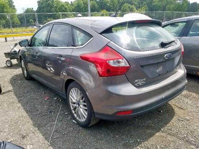 1FADP3N25EL342368 - 2014 FORD FOCUS TITA GRAY photo 3