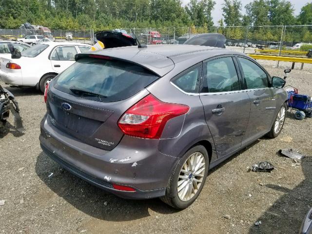 1FADP3N25EL342368 - 2014 FORD FOCUS TITA GRAY photo 4