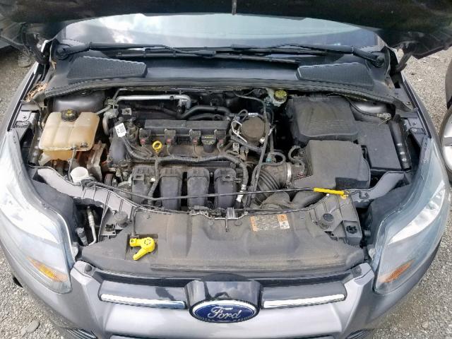 1FADP3N25EL342368 - 2014 FORD FOCUS TITA GRAY photo 7