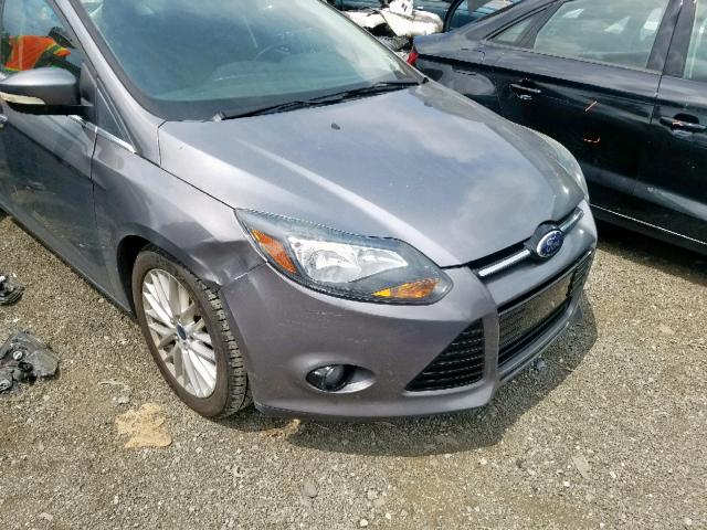 1FADP3N25EL342368 - 2014 FORD FOCUS TITA GRAY photo 9