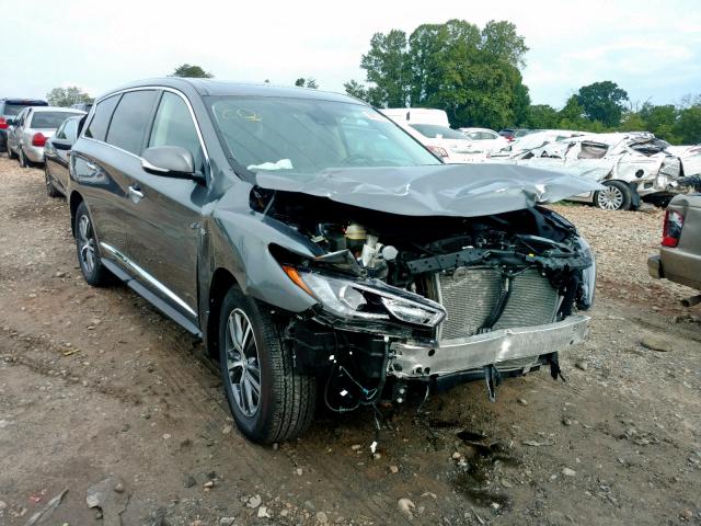 5N1DL0MM8KC530249 - 2019 INFINITI QX60 LUXE GRAY photo 1