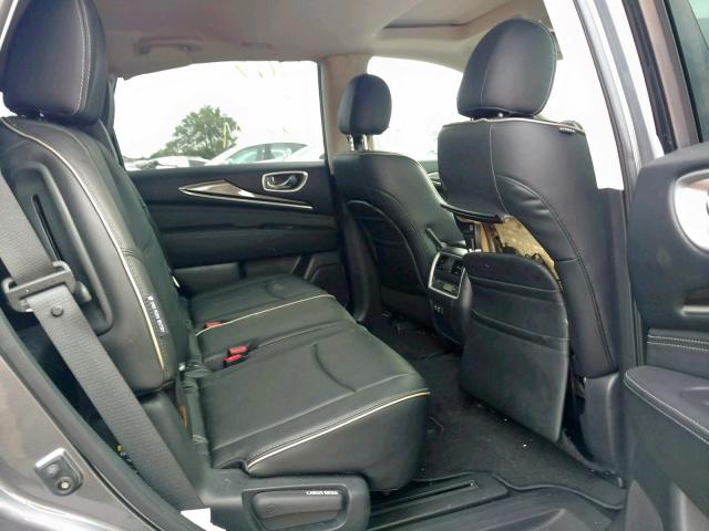 5N1DL0MM8KC530249 - 2019 INFINITI QX60 LUXE GRAY photo 6