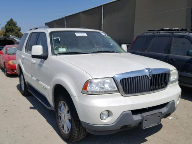 5LMEU68H74ZJ13266 - 2004 LINCOLN AVIATOR 白色 照片 1