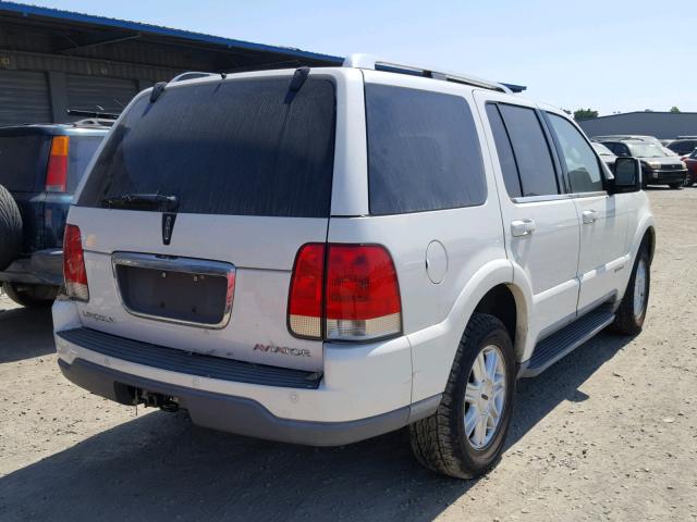 5LMEU68H74ZJ13266 - 2004 LINCOLN AVIATOR 白色 照片 4