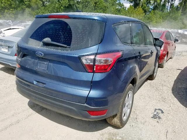 1FMCU0F71JUB42126 - 2018 FORD ESCAPE S BLUE photo 4