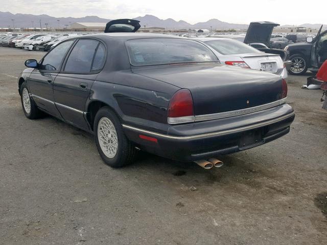 2C3HC56F2SH564433 - 1995 CHRYSLER LHS BLACK photo 3