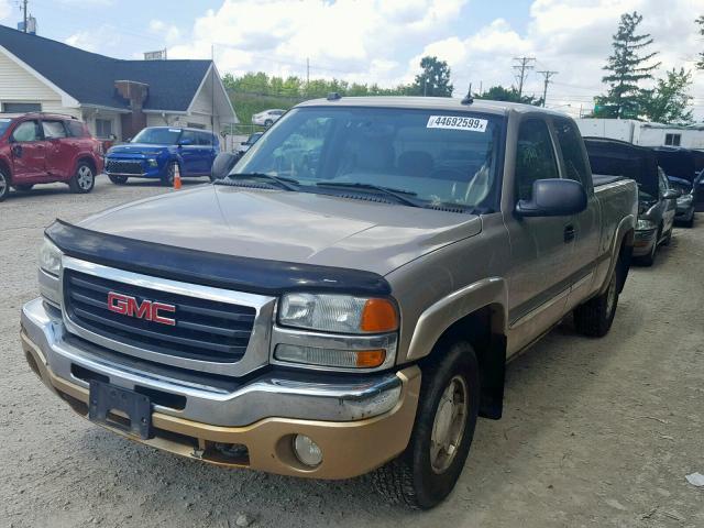 2GTEK19TX41203233 - 2004 GMC NEW SIERRA TAN photo 2