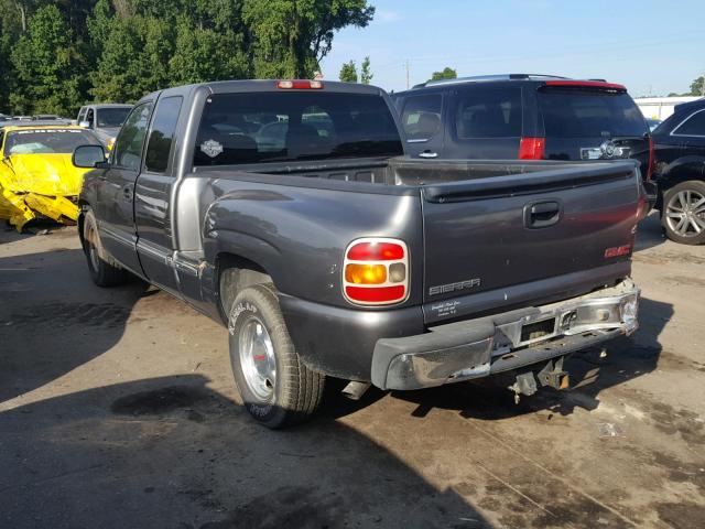 2GTEC19T9Y1296295 - 2000 GMC NEW SIERRA CHARCOAL photo 3