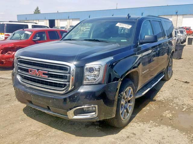 1GKS2FKCXGR397529 - 2016 GMC YUKON XL K BLACK photo 2