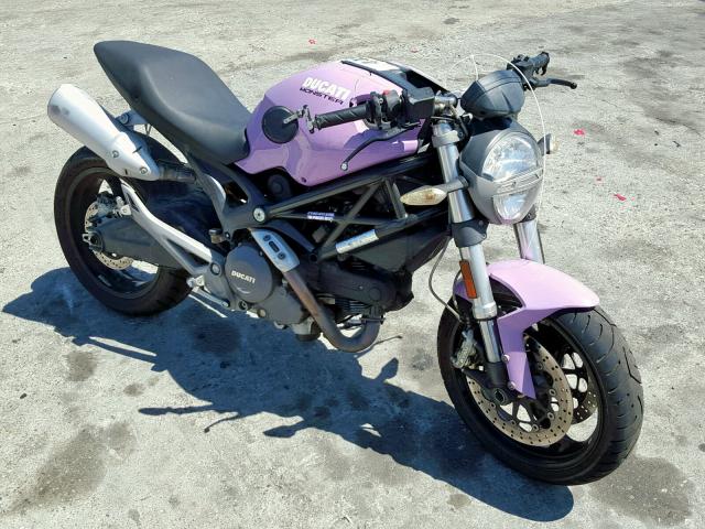 ZDM1RADN59B012964 - 2009 DUCATI MONSTER 69 PURPLE photo 1