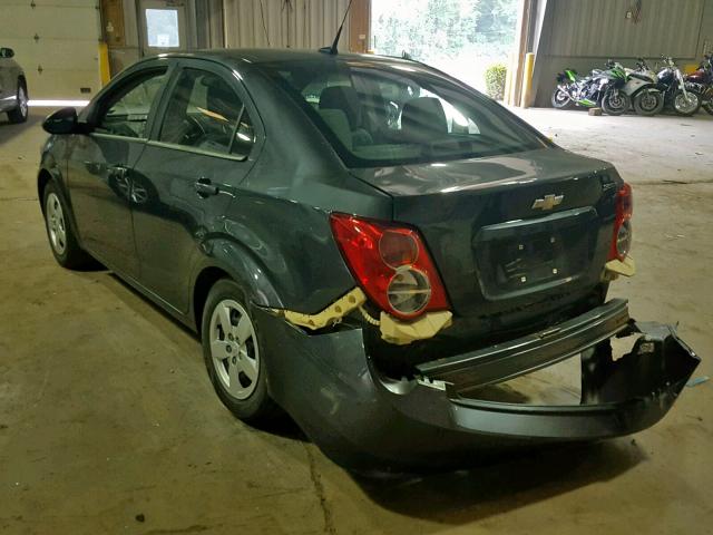 1G1JA5SG9D4178411 - 2013 CHEVROLET SONIC LS 石墨色 照片 3